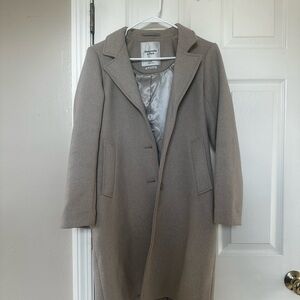 Abercrombie & Fitch Women's Gray Trench Coat